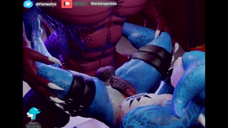 Scales Flamedramon (Dragonboy) y Balthromaw