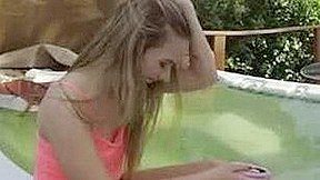 Teasing On Your Patio With Lilly Ford And Lily Ford
