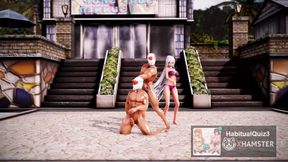 3D Anime Haku Hot Dance Porn Dildo Fun