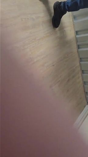 Straight Married Janitor Shows Me a New Storage Box and I Suck Him POV Style -5th Visit-