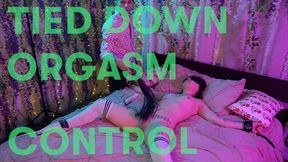 CREAMY PUSSY ASIAN Tied Down Teased & Fucked - MULTIPLE LOUD RUINED ORGASMS, DIRTY TALK