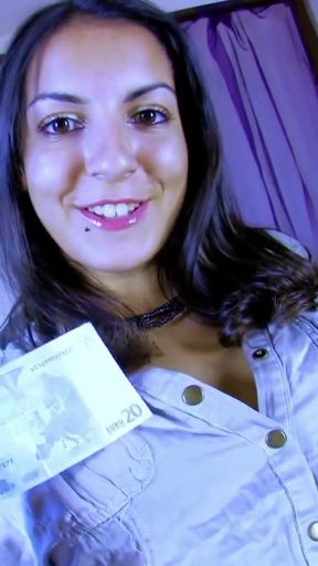 Beautiful young French Isabelle Solis gets her ass fucked hard   Clip 1