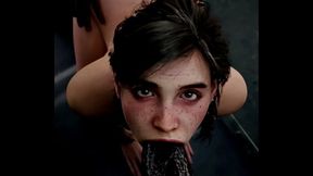 Ellie Gets Fucked In Her Ass As She Sucks Down A Delicious BBC Cock