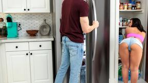 ”Korean teen step sister Kimmy Kimm slumber party with step brother”