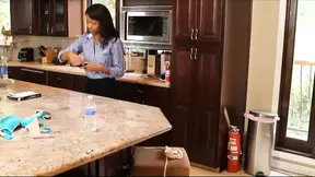 Sexy girlfriend shares slutty white girl with her black lover