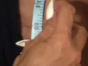 Biceps Measuring with World Famous FBB