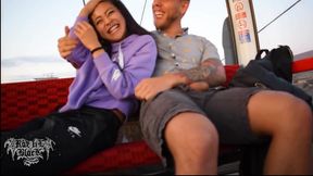 Rae Lil Black Sucks Her Boyfriend In The Cable Car porn video