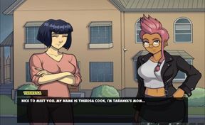 Witch hunter jerk her panties in night park