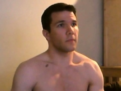 hot muscular boy jacks off
