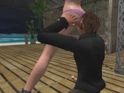 Suspension Bondage Fuck: Red Head in Pantyhose