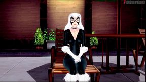 felicia hardy (black cat) bikini red pov sex - marvel spiderman - full & pov version on sheer & ptrn: fantasyking3