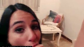 danika mori sucks steve mori s big wide cock! he sticks 3 fingers in her ass and makes her enjoy like a slut while she gets her mouth fucked and drinks a lot of hot cum