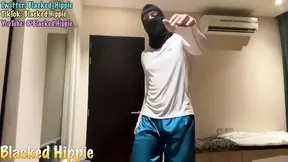 Sexy Masked Cosplay Underwear Thirst Trap Dancing Blacked Hippie