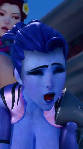 She snuck up and inserted it into her juicy ass   Clip 1