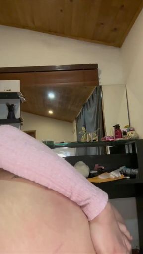 Emotional moment from &quot;cute girl having an orgasm through her ass&quot;
