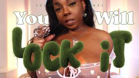 You Will LOCK IT [closed captions]