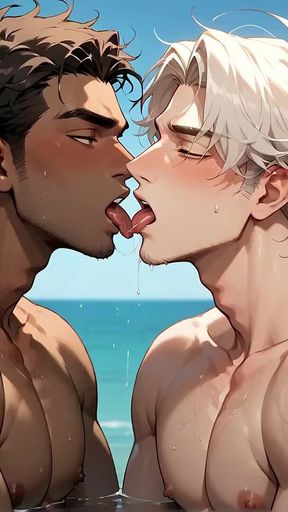 This Amazing, Sex-filled Gay XXX Porn Features a Bulky Boy's Pearl Booty Plug Dribble That Creates a Cathedral Cumshot!