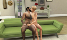 Part 1 of a Sims4 carlos-exclusive video: Homo-friendly amateur with an ass to die for!