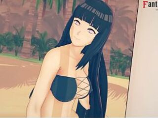 Hinata is my beauty but sakura get jealous - having sex on the beach and trio - Naruto - Short