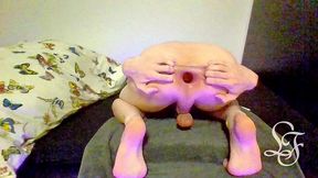 markers and oranges in lina s hole!