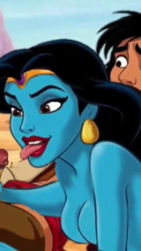 Genie Girl Jerk off Dick to Adaddin. Fairy Tale Story