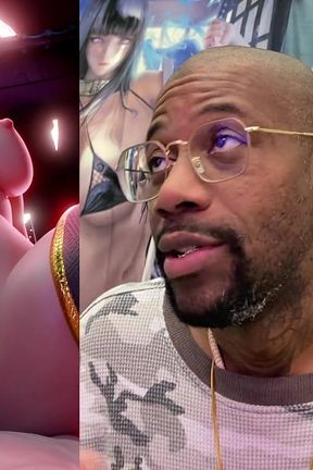 Big Breast Tight Bald Pussy Asian Slut Riding a Hard Cock, Anal Fucking a Jiggly Bald Pussy Asian Baddie