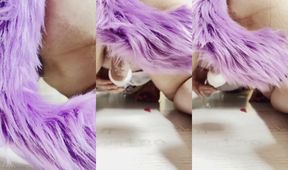 Bella’s puppy playtime gets naughty obedience cumshot vibes from that big trans dick
