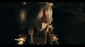 Genshin Impact - Arlecchino - Mistook the spot &mdash;  babe  Still goes on