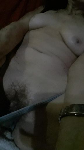 Masturbation From Inside Panties and Porn in Hand