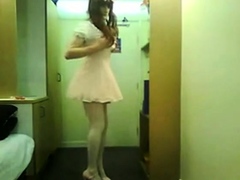 Sissy Twink Amateur Crossdresser Fun