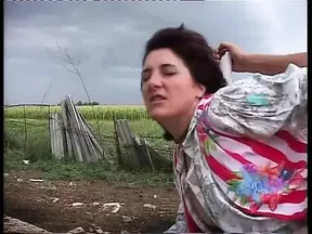 The farmer's wife gets her pants snatched in the countryside by a city dude.