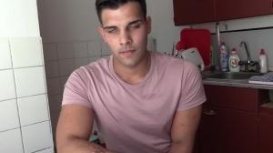 Czech man with a perfectly kinky body