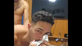 Bareback Bliss: Best Buddies Locked in Steaming Anal Embrace – Hot Gay Sex