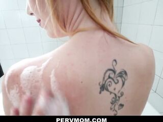 Lascivious stepson screws breasty mother I'd like to fuck Lauren Phillips whilst on the phone
