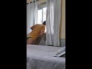 Morning chores: Making the bed in my jockstrap [Part 2/2]
