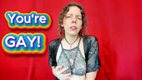 You are GAY Manipulative Conversion JOI Edging to Ruined Obedience FemDom with Sara Desire XO