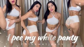 I PEE MY WHITE PANTY