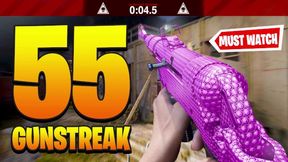 Crazy 55 Gunstreak w/ The Best MP40 Class Setup in Call of Duty!