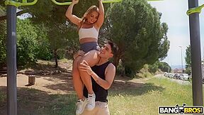 La Petite Ange - Public Fucking With Busty Blondie