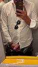 Young straight guy MASTURBATE on the train thinking your blowjob
