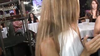 Partying Babes - Wild College Girls Orgy with Stripping & Blowjobs