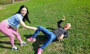 DIDI ZERATI VR - HAIRY PUSSY MAKES OLD PERVERT CUM EARLY
