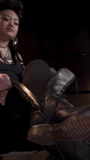 Mayhem's Filthy Little Foot Worm Featuring Mayhem