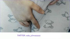 CAMELTOE- MASTURBATION IN PAJAMAS- PUFFED PUSSY- TURKISH PORN