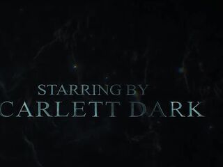 Scarlett darksome butt is destroyed anal by 4 bbc