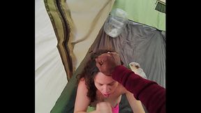 Nextdoorlustbunny Sucking dick in the tent