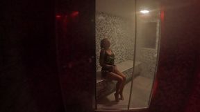 chantalchannel - sauna with blowjob (real amateurs)