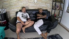 descobri que meu amigo tem uma buceta e meti o ferro no cu desse boyceta