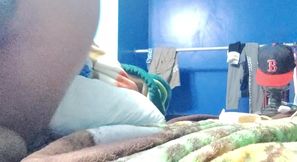 He pierced my ass with my cucumber