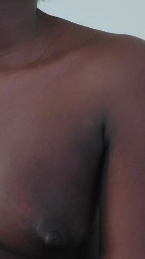 Teen plays with boobs   Clip 1